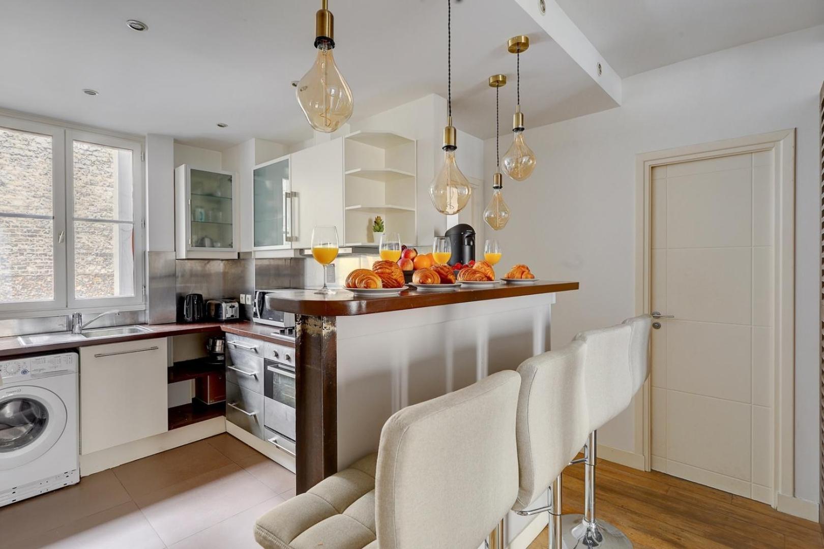 Bnbnook - Lovely 2br - Eiffel Tower & Other Sights Appartement